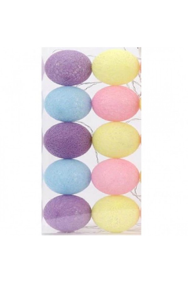 10'lu Işıklı Renkli Top Dekoratif Led Hediyelik