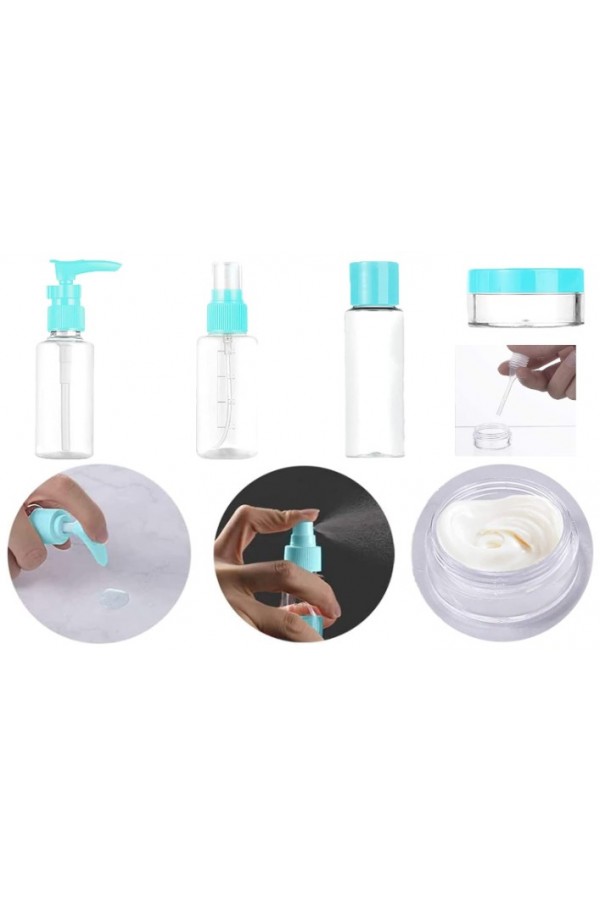 10 Parça Seyahat  Sprey ve Boş Şişe Seti