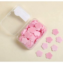 100 Yaprak Eriyen Mini Parfümlü Kağıt Sabun 100 Yaprak Eriyen Mini Parfümlü Kağıt Sabun