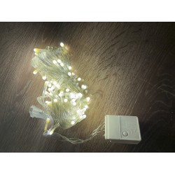 10m 100 Led Damla Uçlu Gün Işığı Şeffaf Kablo 10m 100 Led Damla Uçlu Gün Işığı Şeffaf Kablo
