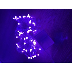 10m 100 Led Damla Uçlu Pembe Işık Şeffaf Kablo 10m 100 Led Damla Uçlu Pembe Işık Şeffaf Kablo