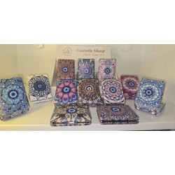 12'li Büyüteçli Dikdörtgen Cep Aynası 12'li Büyüteçli Dikdörtgen Cep Aynası