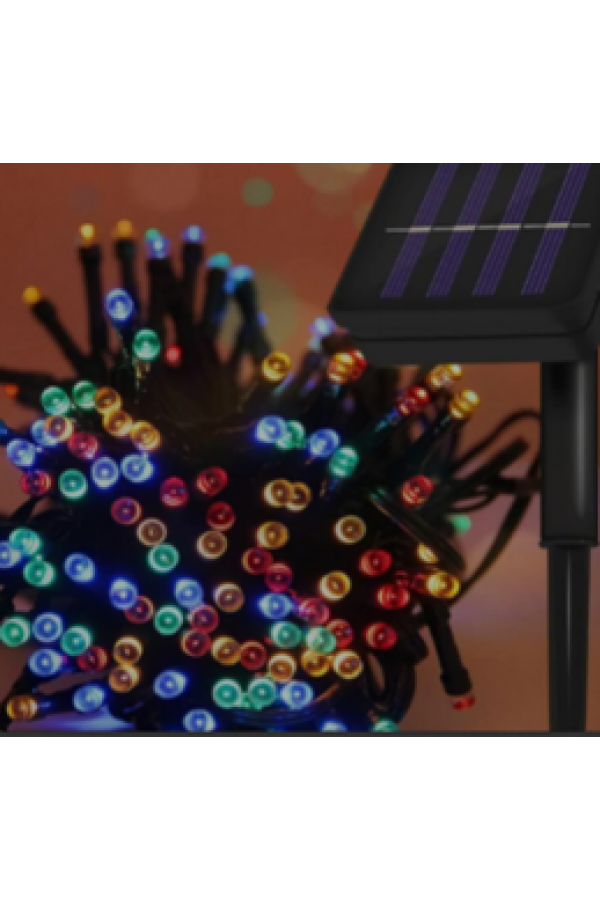 11m 100 Led RGB SOLAR