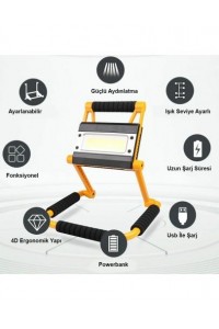 1300 Lümen Güçlü Aydınlatma