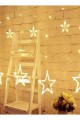 Yıldız Sarkıtlı Perde LED Aydınlatma - 3m Genişlik, 8 Modlu, Günışığı Renk,Ev Süsleme Işığı Yıldız Sarkıtlı Perde LED Aydınlatma - 3m Genişlik, 8 Modlu, Günışığı Renk,Ev Süsleme Işığı