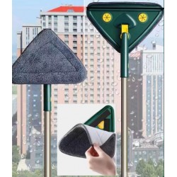 2 Bezli Üçgen Çek Çekli Mop Islak Mendil Uyumlu 150 cm 2 Bezli Üçgen Çek Çekli Mop Islak Mendil Uyumlu 150 cm