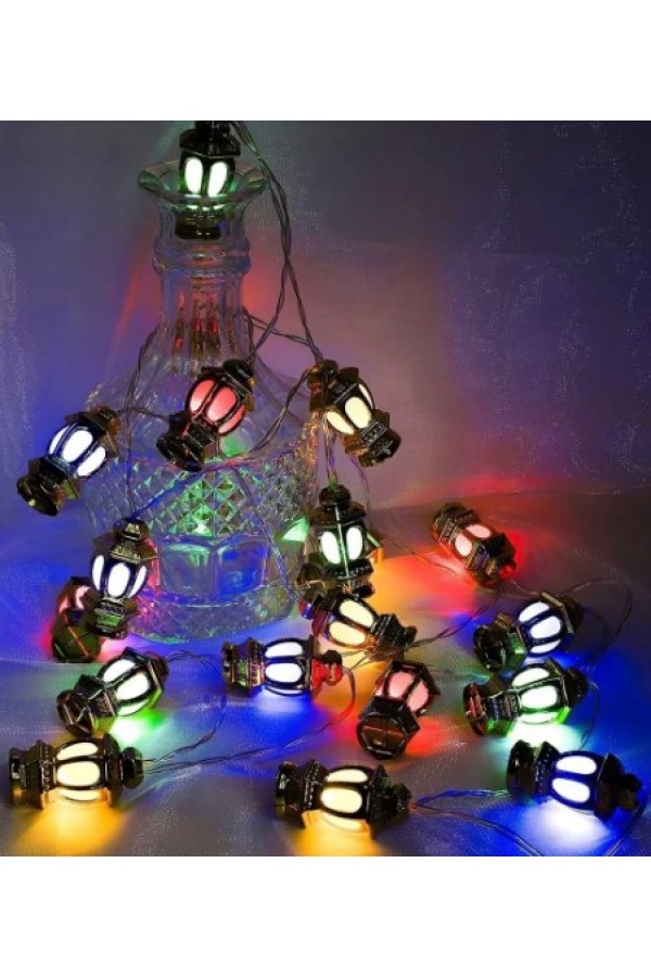 20'li Kandil Feneri Led Işık RGB Işık Pilli