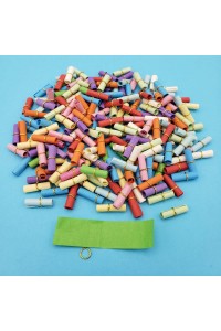 200'lü Renkli Yazısız Not Kağıtları Dekoratif Hediyelik