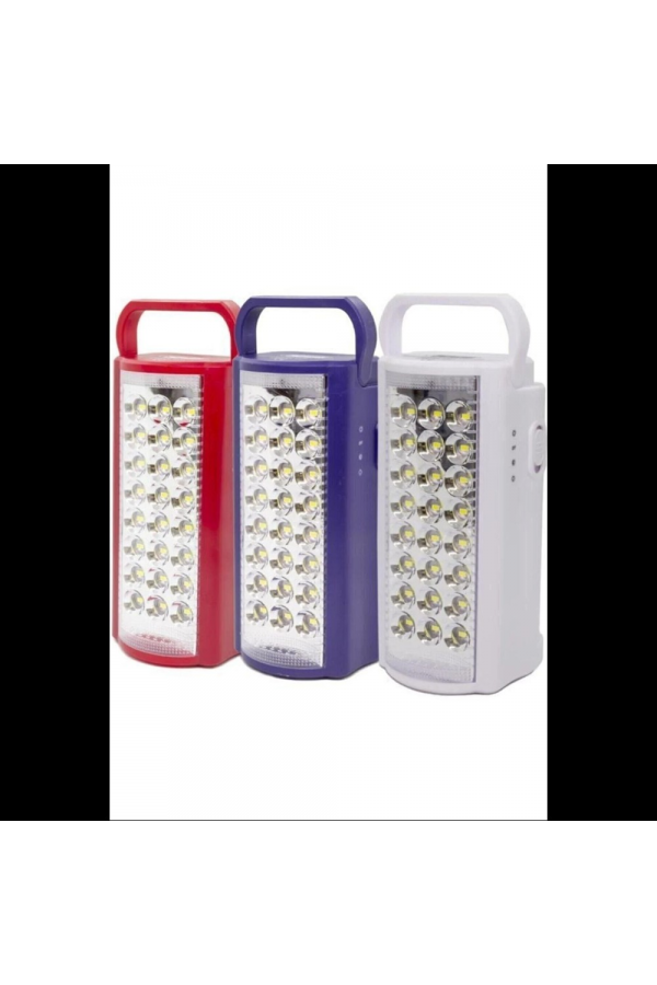 24 Büyük Ledli 80 Saat Yanan Powerbank Özellikli Akülü Led Işıldak