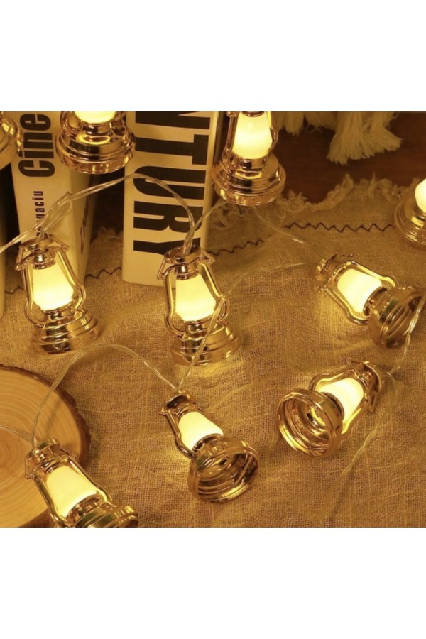 2m 10 Led Ramazan Kandili Led Işık