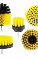 3'lü Matkap Ucuna Takılabilen Yıkama Fırçası Seti