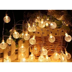 3m 20 Led Kristal Top Gün Işığı Pilli 2 Kademeli 3m 20 Led Kristal Top Gün Işığı Pilli 2 Kademeli