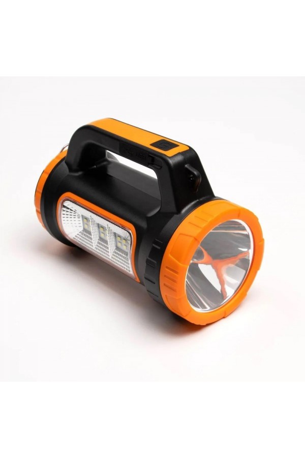 3w+15w Uzun Menzilli Solar Güneş Panelli Ultra Güçlü Ledli Şarjlı Fener