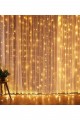 3x2m Perde LED - 8 Fonksiyonlu, Su Geçirmez İç Dış Mekan Teras Dekor Işıkları