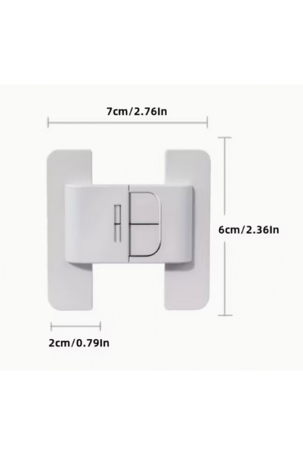 4 Adet Buzdolabı, Çekmece ve Dolap Kapağı Çocuk Kilidi
