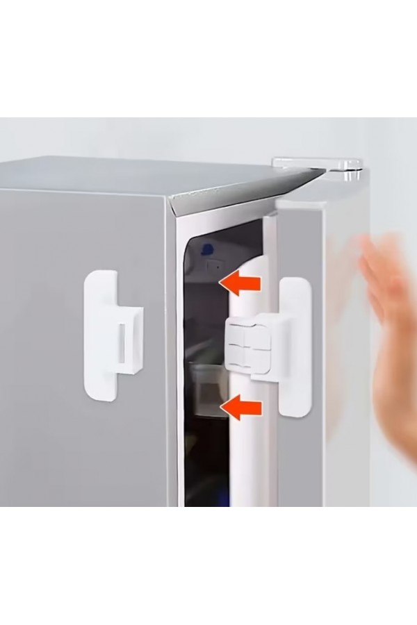 4 Adet Buzdolabı, Çekmece ve Dolap Kapağı Çocuk Kilidi