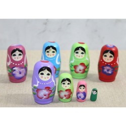 4'Lü Ahşap Matruşka 4'Lü Ahşap Matruşka