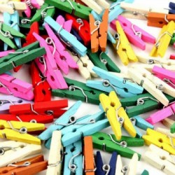 50'li Renkli Ahşap Fotoğraf Mandal 3.5cm (10'lu Paket-500 Adet) 50'li Renkli Ahşap Fotoğraf Mandal 3.5cm (10'lu Paket-500 Adet)