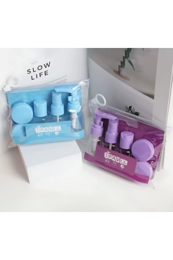 6 Parça Renkli Kapaklı Seyahat İçin Boş Şişe Seti 6 Parça Renkli Kapaklı Seyahat İçin Boş Şişe Seti