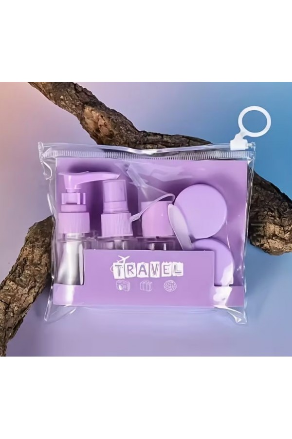 6 Parça Renkli Kapaklı Seyahat İçin Boş Şişe Seti 6 Parça Renkli Kapaklı Seyahat İçin Boş Şişe Seti