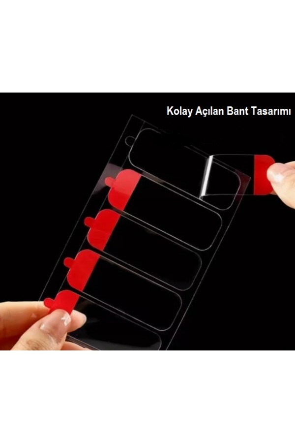 60 Parça Kolay Açılır Güçlü Çift Taraflı Bant 18mm*50mm