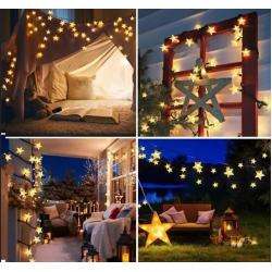 8 Fonksiyonlu 5 Metre 30 Yıldız Güneş Enerjili S-42