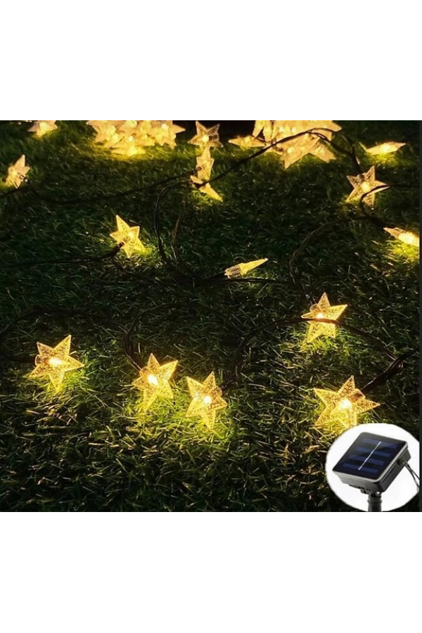 8 Fonksiyonlu 5 Metre 30 Yıldız Güneş Enerjili S-42