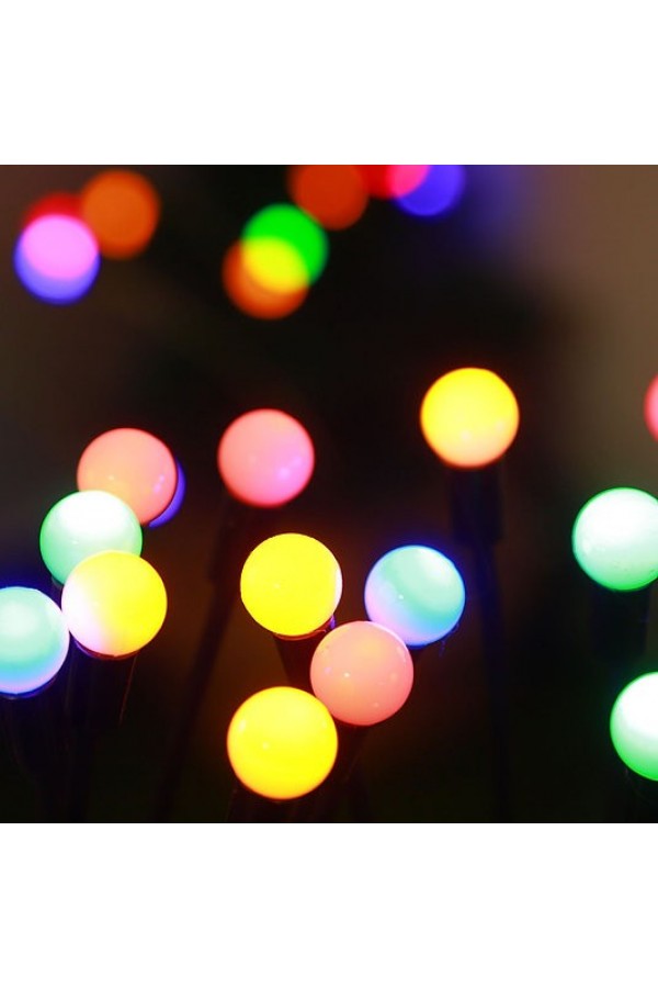 8 Led'li Güneş Enerjili Ateş Böceği Çiçek Lamba S-52