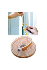 9 Metre Pencere Izolasyon Bandı Yapışkanlı Cam Yalıtım Süngeri Rüzgar Soğuk Kesici