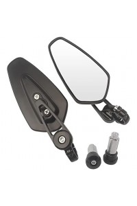 Motosiklet Gidon Aynası Siyah Tak Kullan