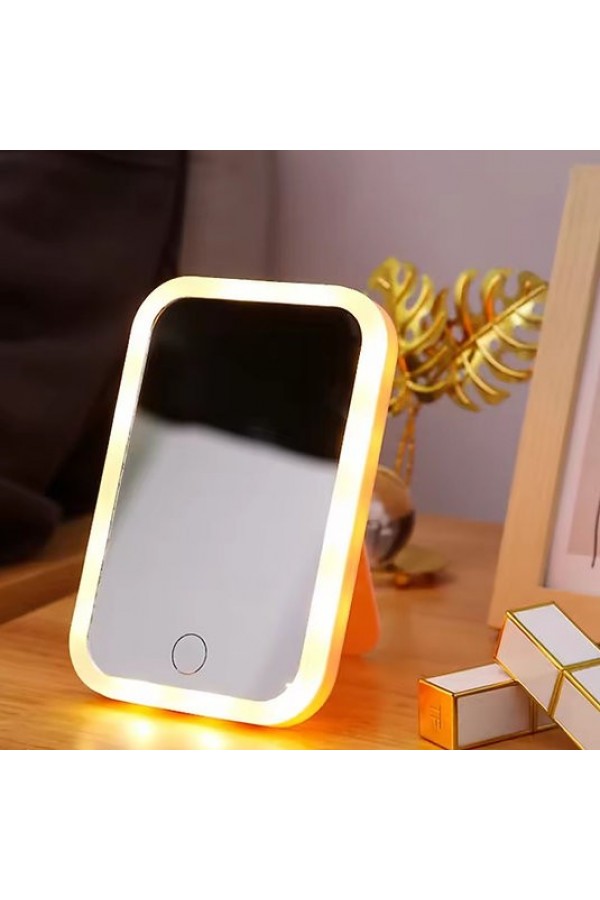 Taşınabilir LED Makyaj Aynası 12×16 cm, 3 Renk