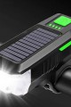 Su Geçirmez Güneş Enerjili Led Işıklı Bisiklet Farı