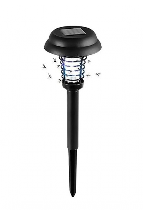 Solar Güneş Enerjili Bahçe Aydınlatma Sivri Sinek Öldürü Böcek Savar