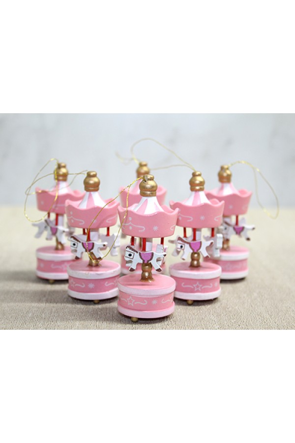 Ahşap 6'Lı Dekoratif Atlı Karınca