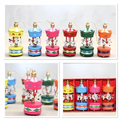 Ahşap 6'Lı Dekoratif Atlı Karınca