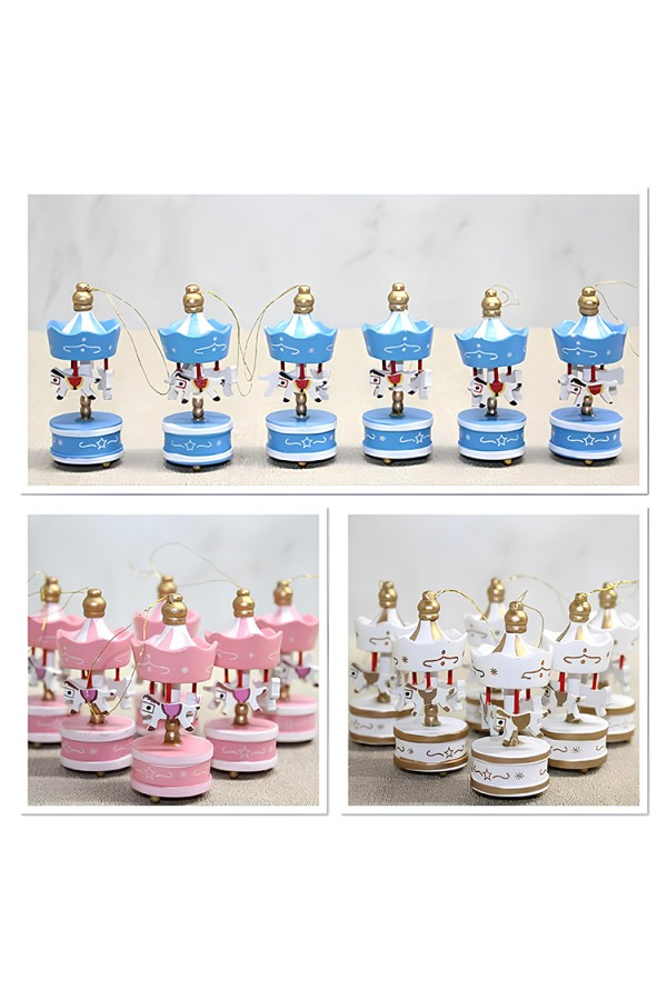 Ahşap 6'Lı Dekoratif Atlı Karınca