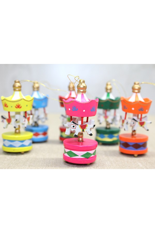 Ahşap 6'Lı Dekoratif Atlı Karınca