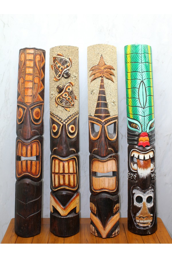 Ahşap Duvara Asmali 1.Metre Mask