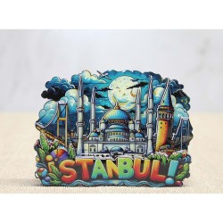 Ahşap İstanbul Temalı Magnet Ahşap İstanbul Temalı Magnet