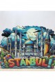 Ahşap İstanbul Temalı Magnet
