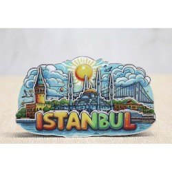 Ahşap İstanbul Temalı Magnet Ahşap İstanbul Temalı Magnet