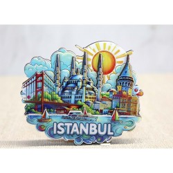 Ahşap İstanbul Temalı Magnet Ahşap İstanbul Temalı Magnet