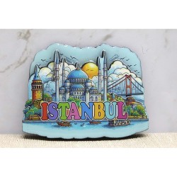 Ahşap İstanbul Temalı Magnet Ahşap İstanbul Temalı Magnet