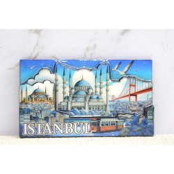 Ahşap İstanbul Temalı Magnet Ahşap İstanbul Temalı Magnet