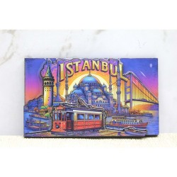 Ahşap İstanbul Temalı Magnet Ahşap İstanbul Temalı Magnet