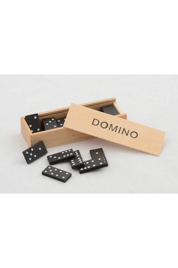 Ahşap Kutulu Domino