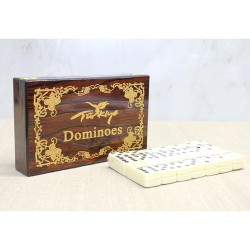 Ahşap Kutulu Domino Oyunu Ahşap Kutulu Domino Oyunu