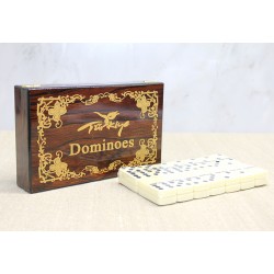 Ahşap Kutulu Domino Oyunu Ahşap Kutulu Domino Oyunu