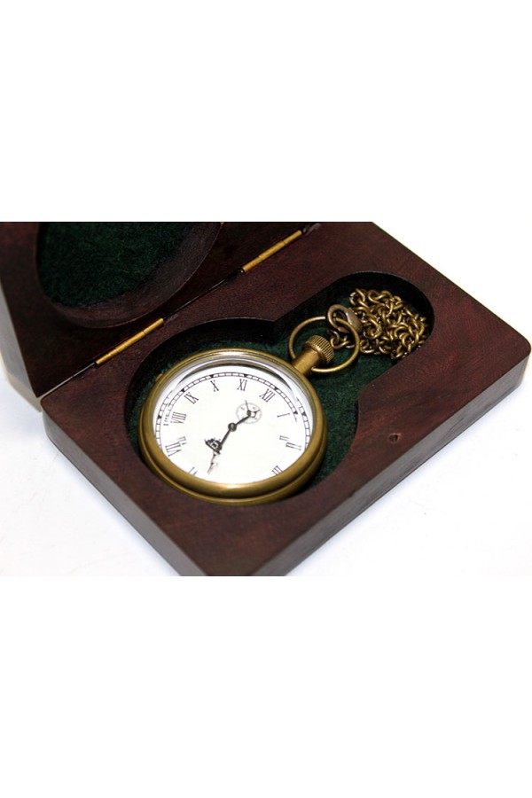 Ahşap Kutulu Köstekli Saat