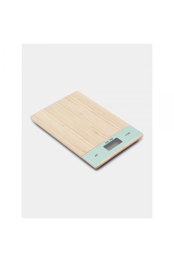 Ahşap Lüks Dijital Ekranlı 15 Kg 1 Gr Hassas Elektronik Mutfak Terazisi